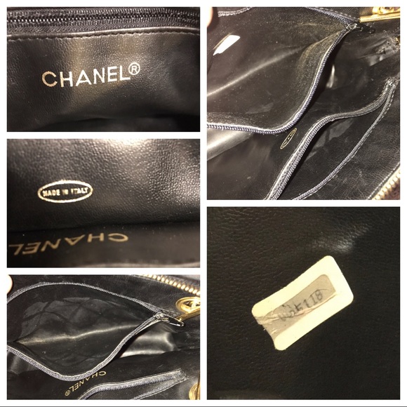 Authentic Chanel Quilted Lambskin Shoulder Tote - Picture 8 of 8